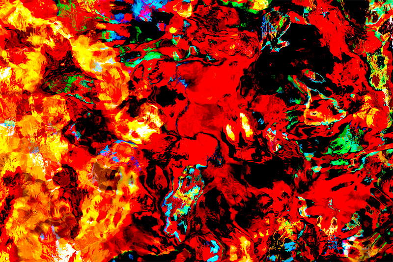 The Inferno 3, 2024 
Archival Pigment Print, Acid Free Fine Art Paper 
20 x 30 inches (51 x 76 cm) 
Edition of 10